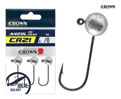 Jig Head CR21 Black 5/0 20g (3 peças)